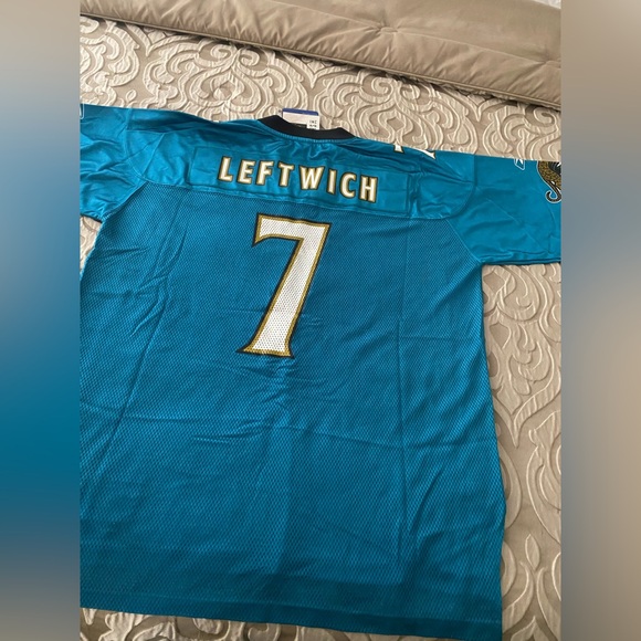 Brand new with tags, Leftwich from Jacksonville Jaguars Jersey - Picture 2 of 4